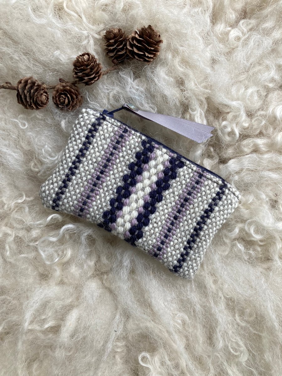 Woolly Wallet - Dusky Lilac