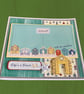 'Life's a Beach' Blank Greetings Card. Beach Hut Greetings Card. - Image 7