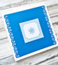 Christmas card - quilled snowflake with boxed option - Image 8