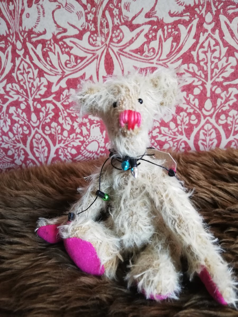 5inch Collectable Mohair Bear