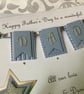 Personalised Handmade Father's Day Card Gift Boxed Keepsake  - Image 7