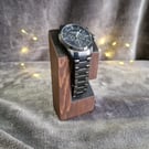 Solid Wood Men's or Women's Bedside Watch Display Stand