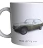 MGB GT V8 1975 (Green) - 11oz Ceramic Mug - Single, Pair or Set of Four - Image 1