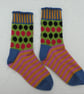 Spots and Stripes Sock Knitting Pattern PDF. Socks 4ply Knitting.  PDF Pattern. - Image 6