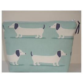 Large Dachshund Toiletries Bag Purse Dachshunds Sausage Dogs