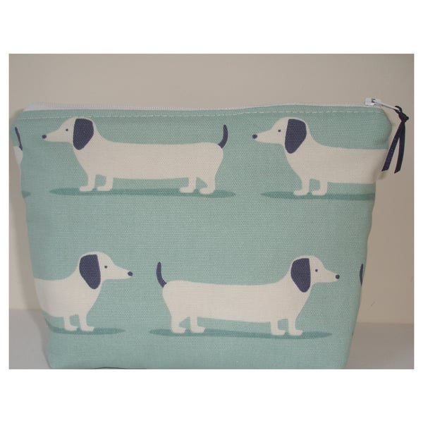 Large Dachshund Toiletries Bag Purse Dachshunds Sausage Dogs