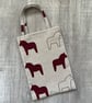 Horse Print Tote Bag Fully Lined 