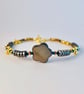 Hematite Bracelet With Dragonflies, Mothers Day, Birthday, Anniversary Gifts - Image 3