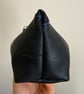 Lined Inner Tube Bag - Blue Zip & Striped Cyclist Lining - Image 3