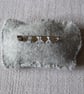 embroidered felted brooch - Image 3