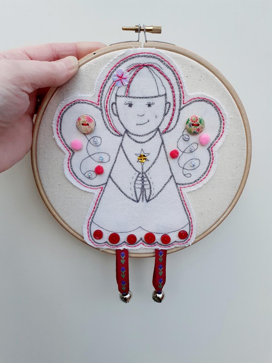 STOCK CLEARANCE Fairy Hoop Decoration Sewing Kit