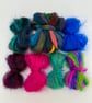 Bag Kit: Aurora Green & Purple Felt Bag on a Ball Materials Kit - Image 4