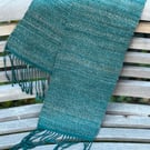 Sea green diamonds scarf