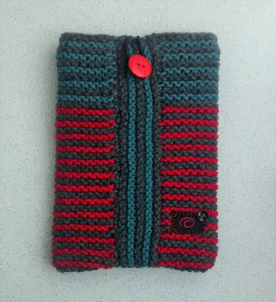 Kindle Case, Hand Knitted Kindle Cover