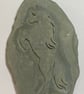 Rearing Horse engraved in Devonian Mudstone - Image 2