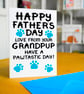 Father's Day Card For Grandad From Grandpup, Fathers Day Card From Dog, Pet - Image 3