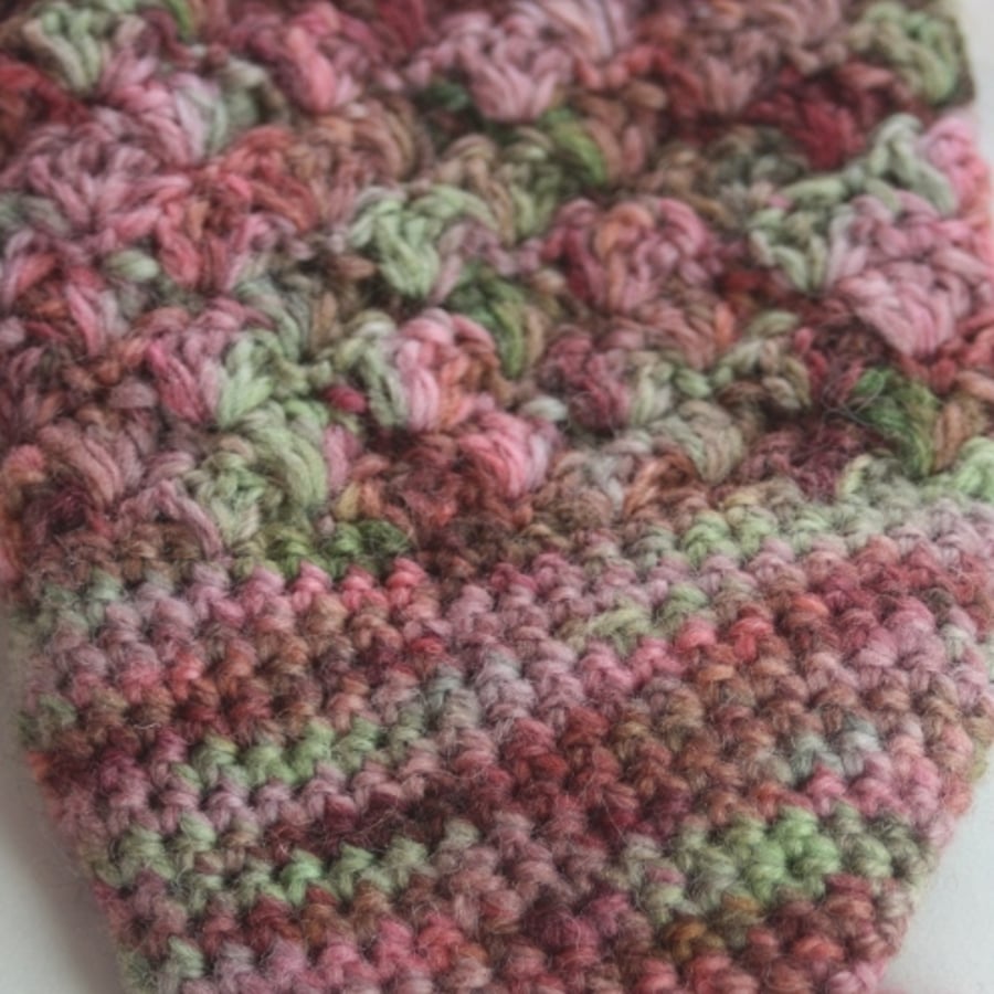 Rhubarb Stalks - merino sock/sport weight yarn