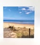 To the sea - printed greetings card - Image 4
