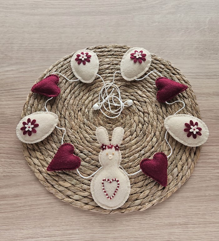 Easter Bunny Garland 