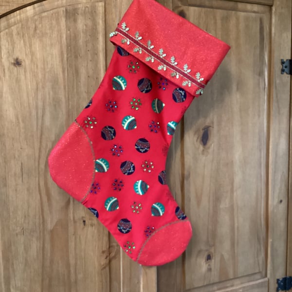 Red Christmas Stocking