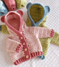 Crochet Teddy Bear Baby Cardigan with Hood & Ears – Newborn to 4 Years