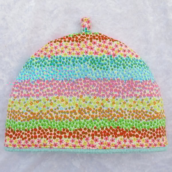   Tea cosy, size small, to fit a 2-3 cup teapot, Liberty cotton