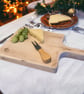 Recycled Wooden Cheese Board Rustic Cutting Board Eco-Friendy Chopping Board THE - Image 8