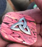 Pagan Triquetra Brooch