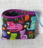 Small purse, coin purse, cats. - Image 5