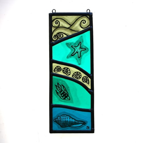Stained Glass Panel - Under The Ocean