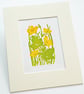 Buttercups - Limited edition Linocut Print - Image 2