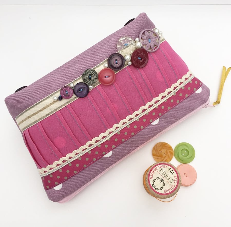 SALE Make Up Bag, Cosmetics Bag