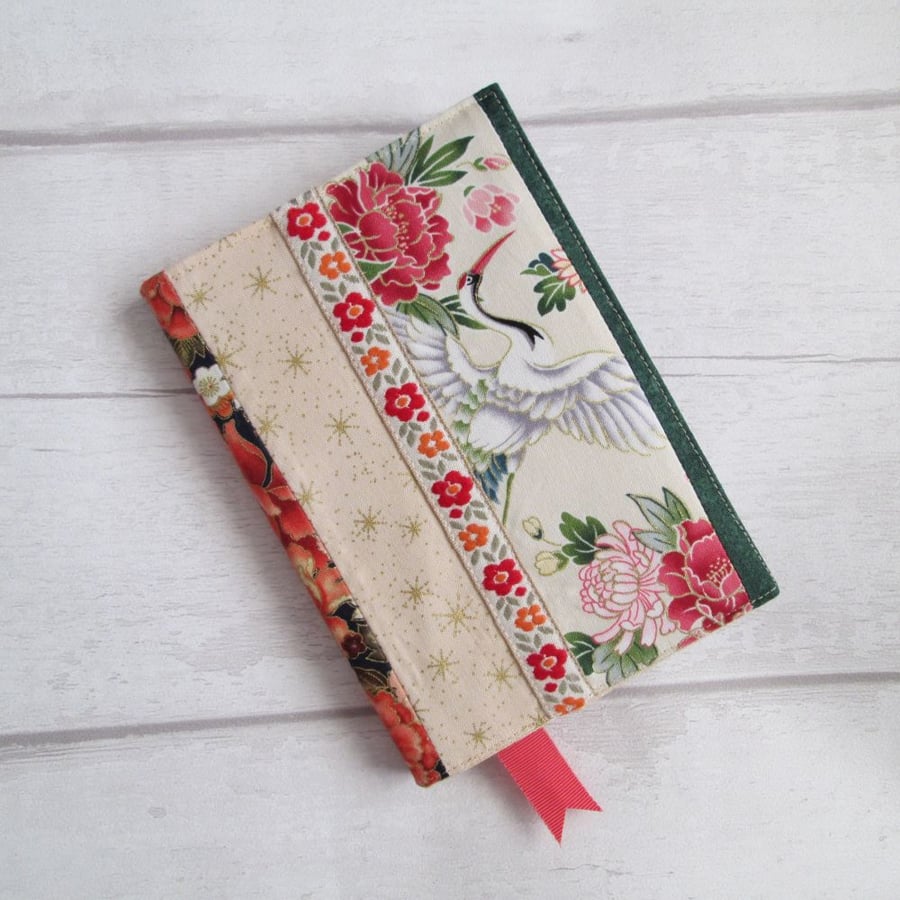 SOLD - A6 Japanese Patchwork Reusable Notebook Cover