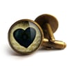 Black Heart No.2 Cufflinks (RR10)