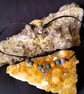 Baltic Amber Sterling Silver Astronaut Pendant & Gemstone Leather Cord Necklace  - Image 4