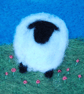Sheep coaster - taken from my colourful artwork of sheep