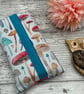 Mushroom Themed Fabric Pocket Tissue Holder - Travel Tissue Case - Reusable - Image 2