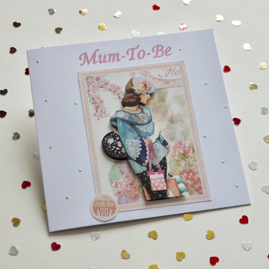 Congratulations for the New Mum-To-Be Card, Baby Shower Card