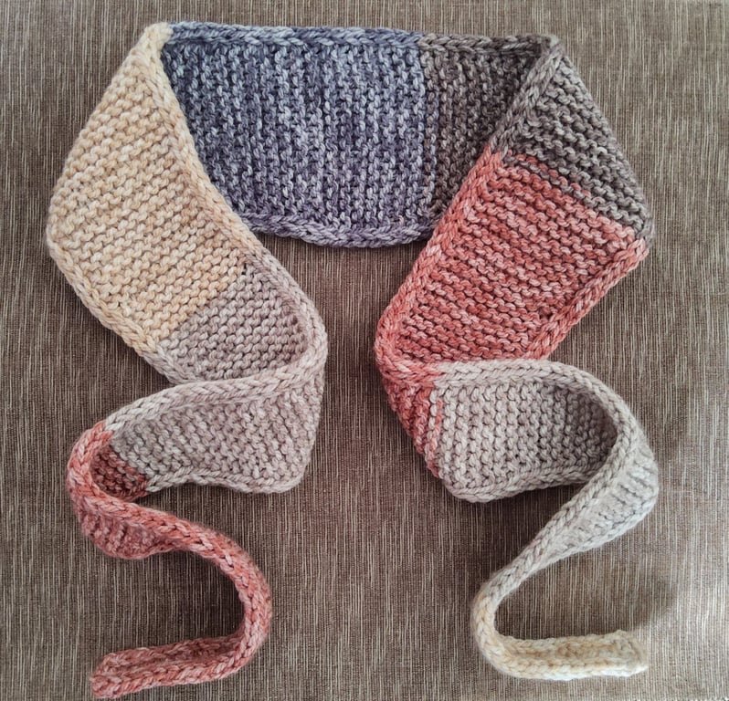 Handmade Multicoloured Scarf 