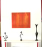 Autumn Woodland Wall Art - original canvas painting of orange forest landscape - Image 3