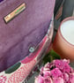 Abstract Mauve Circles Crossbody Bag - Image 3