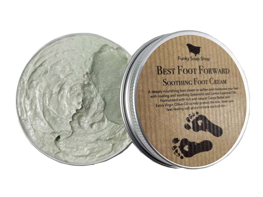 "Best Foot Forward" Soothing Foot Cream, Tub Of 70g
