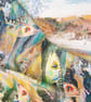 Velvet fish design tote bag - Image 9
