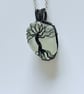 Scottish sea glass Necklace - Tree of Life Pendant - Made in Scotland - Unique - Image 2