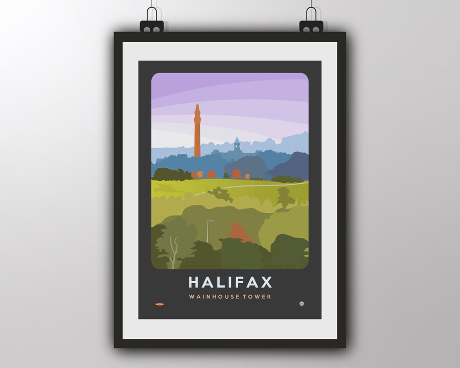 Wainhouse Tower - Art Print by Tiv