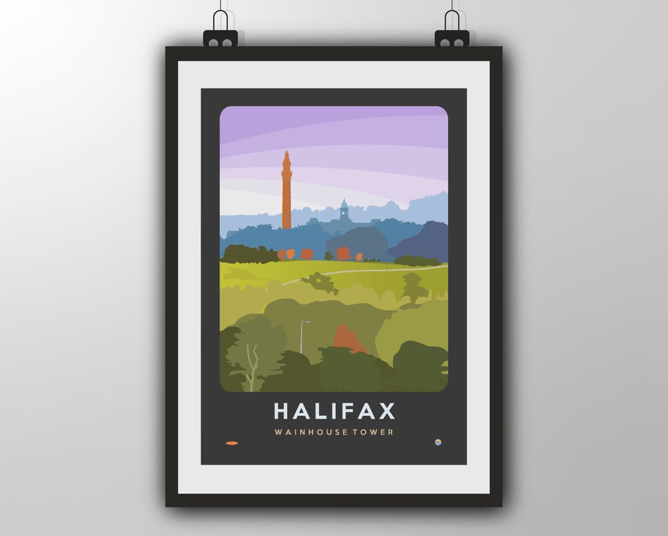 Wainhouse Tower - Art Print by Tiv
