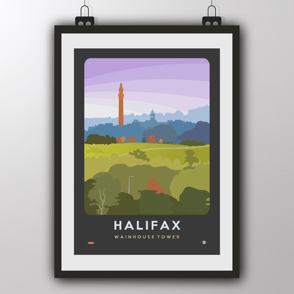 Wainhouse Tower - Art Print by Tiv