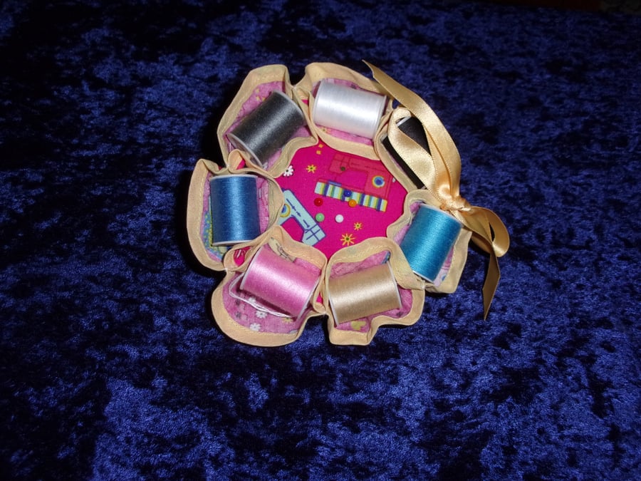 Cotton Reel Pin Cushion