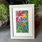 Number 4 Cottage Gardens - Original Mixed media framed pictures 