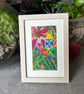Number 4 Cottage Gardens - Original Mixed media framed pictures 
